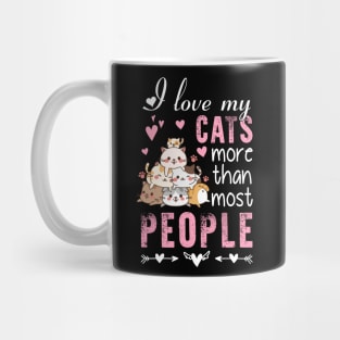 Just A Girl Who Loves Breed Overview Cat And Heart Mug